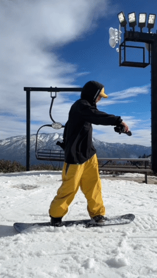 dry ski mat spin